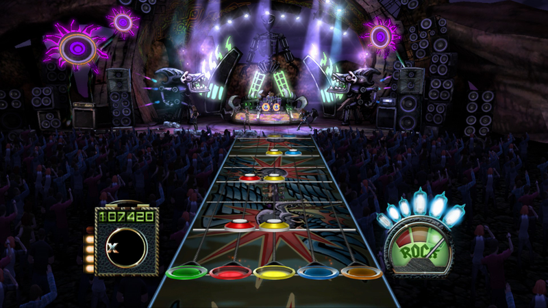 Illustration for article titled A Clever Mario Maker Level Inspired By Guitar Hero